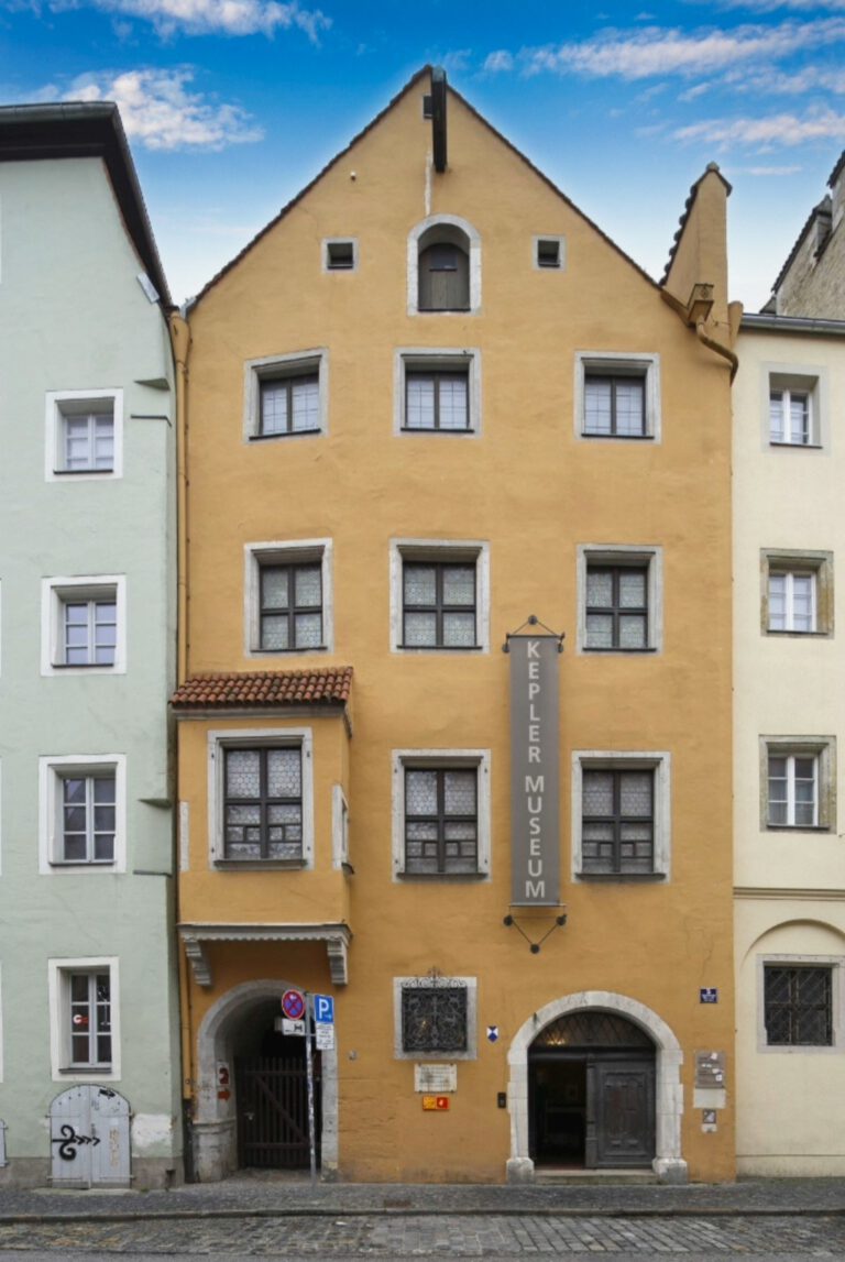 Außenansicht des Keplerhauses in Regensburg